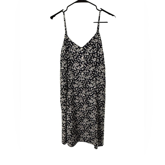 GAP Blue and White spaghetti strap Sundress Midi - Picture 3 of 5